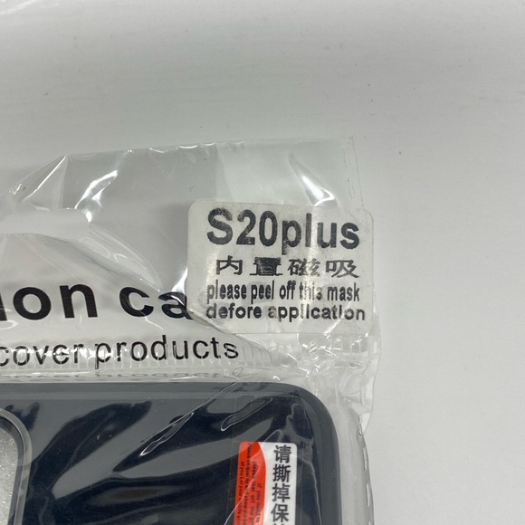 NEW FASHION CASES PHONE CASE FOR SAMSUNG GALAXY S20 PLUS ORANGE/BLACK - Picture 4 of 7